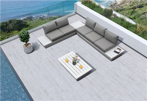 Sofa Luxury Armless Armée