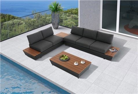 Set de sofa de luxe méditerane .